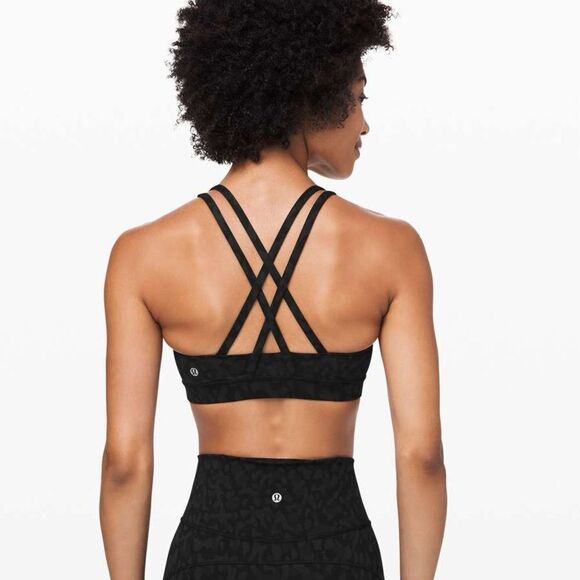 Lululemon Energy Bra Formation Camo Deep Coal Multi 6 - Picture 2 of 11